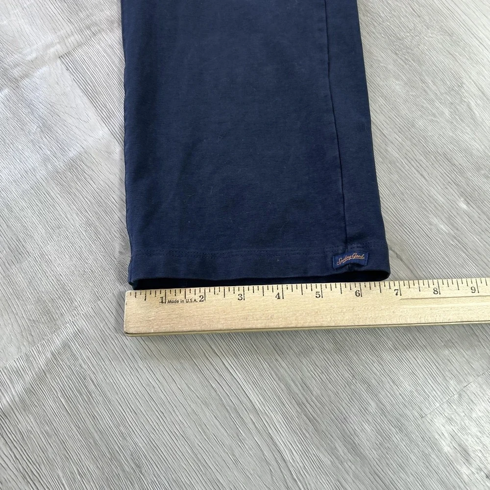 GoodMan Brand Pants‎ Mens 32x32 Blue Stretch Chino Straight Leg Casual Everyday